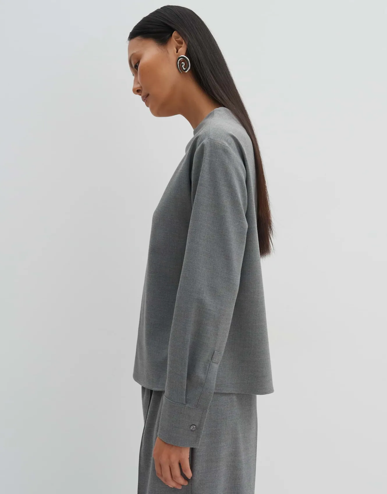 shirtbluse_zalene_grau_online_bestellen_3.webp OPUS Shirtbluse Zalene Grau Online Bestellen^Damen Blusen