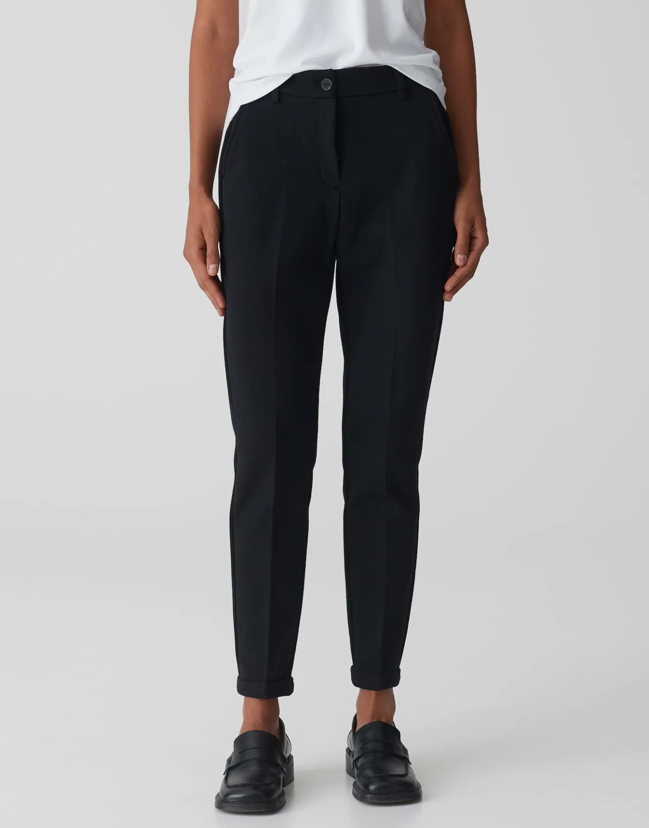 slacks_melina_schwarz_online_bestellen_1.webp OPUS Slacks Melina Schwarz Online Bestellen^Damen Hosen