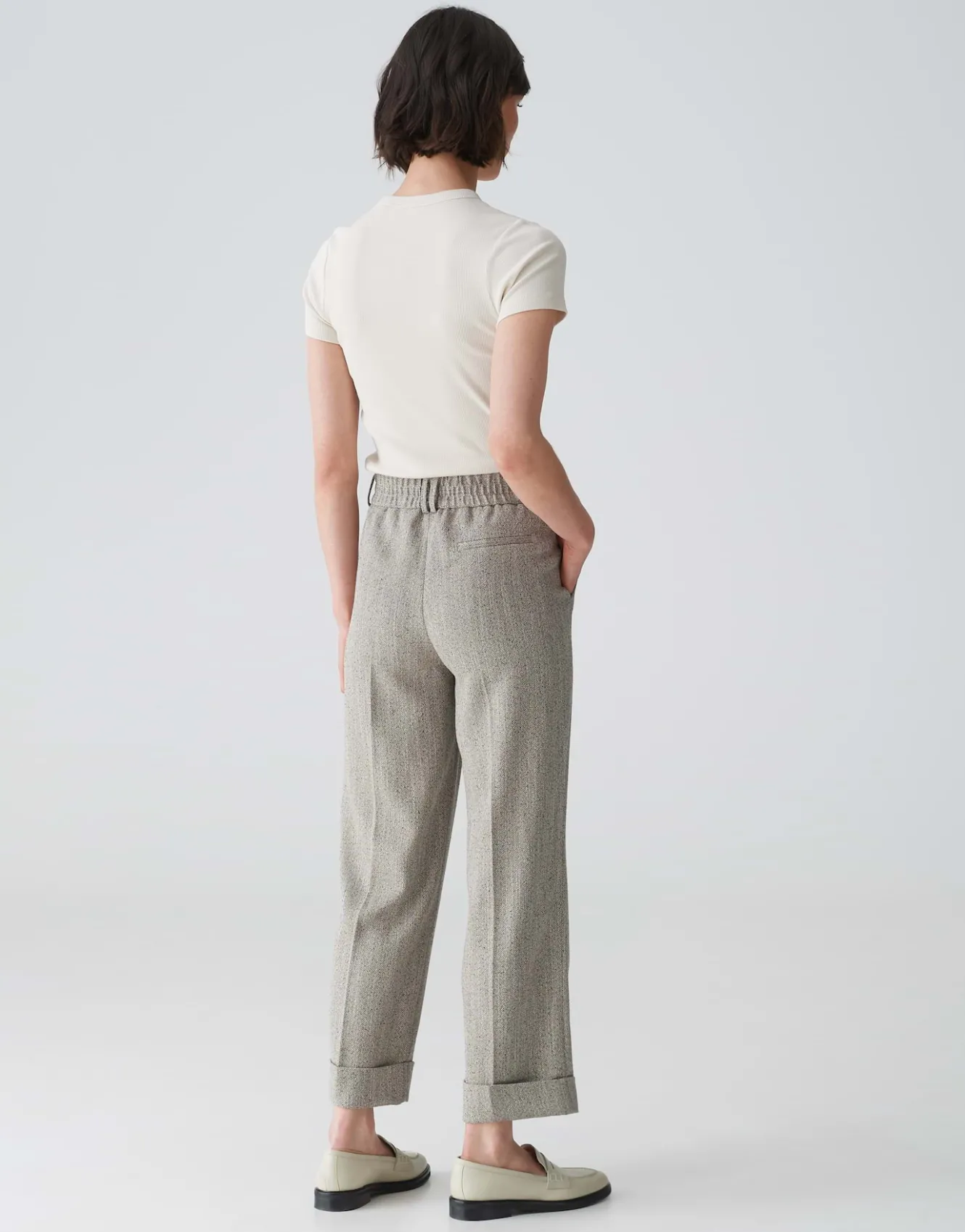 slacks_mitina_remix_braun_online_bestellen_2.webp OPUS Slacks Mitina Remix Braun Online Bestellen^Damen Hosen