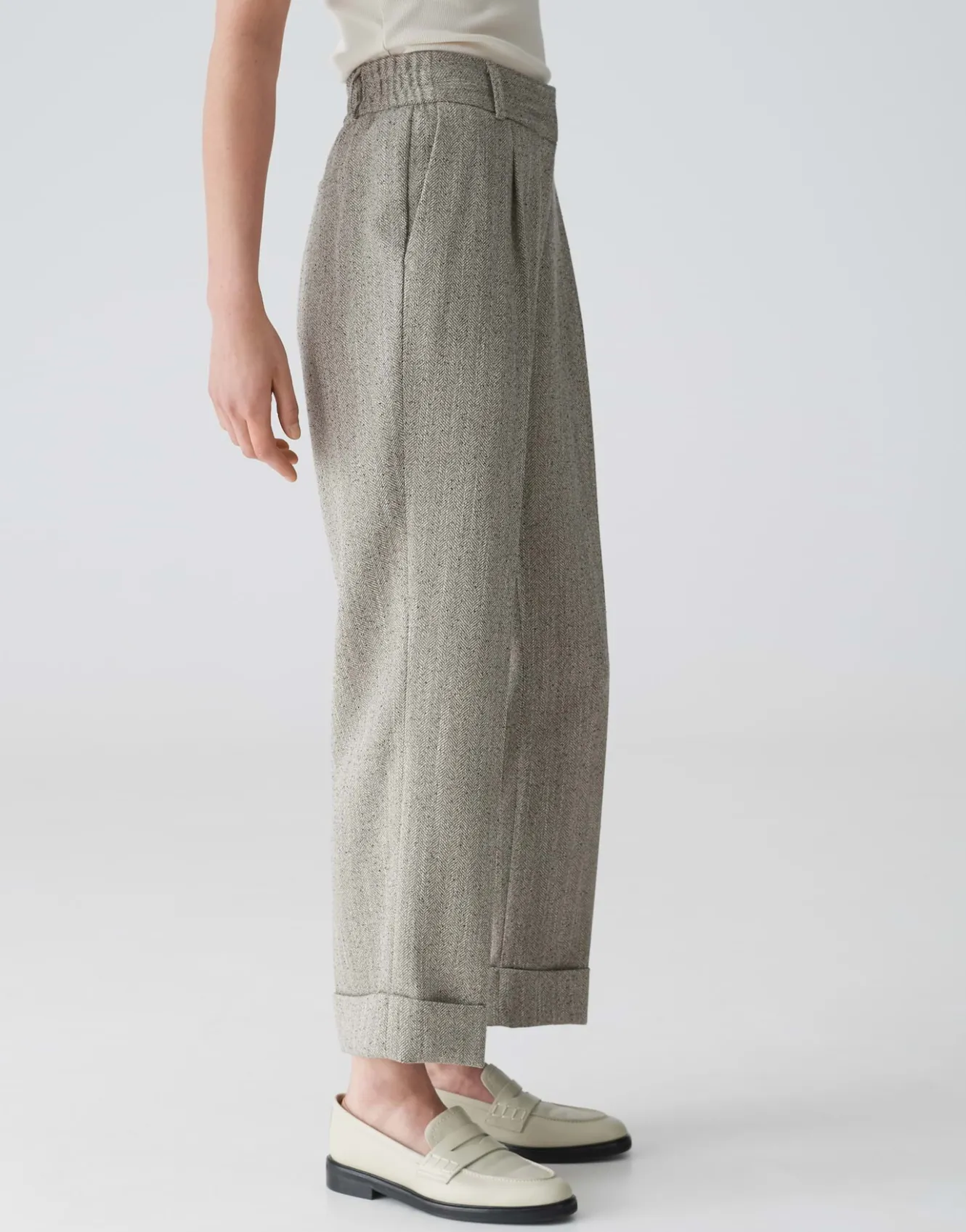 slacks_mitina_remix_braun_online_bestellen_3.webp OPUS Slacks Mitina Remix Braun Online Bestellen^Damen Hosen