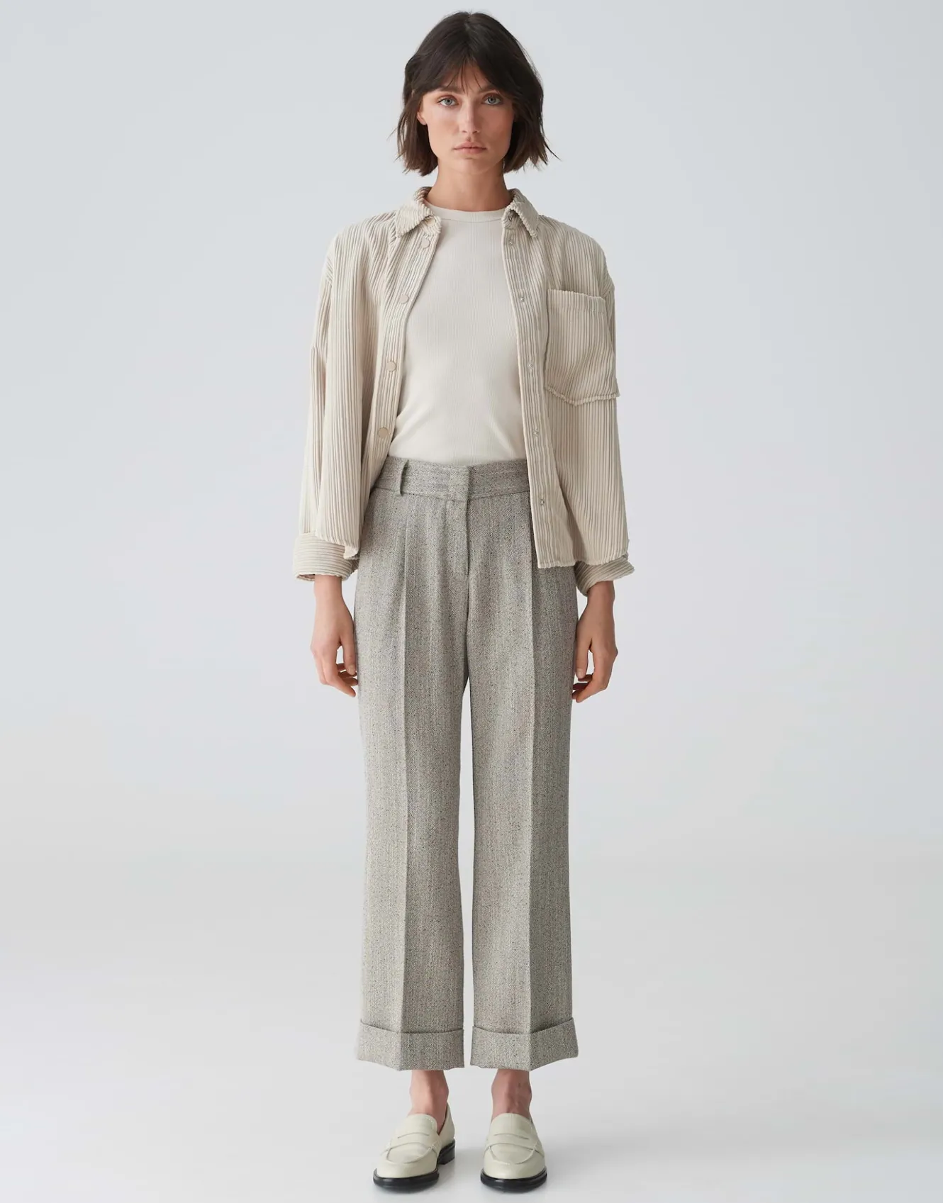 slacks_mitina_remix_braun_online_bestellen_7.webp OPUS Slacks Mitina Remix Braun Online Bestellen^Damen Hosen