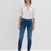 OPUS Slim Jeans Catia Iconic Blau Online Bestellen^Damen Jeans