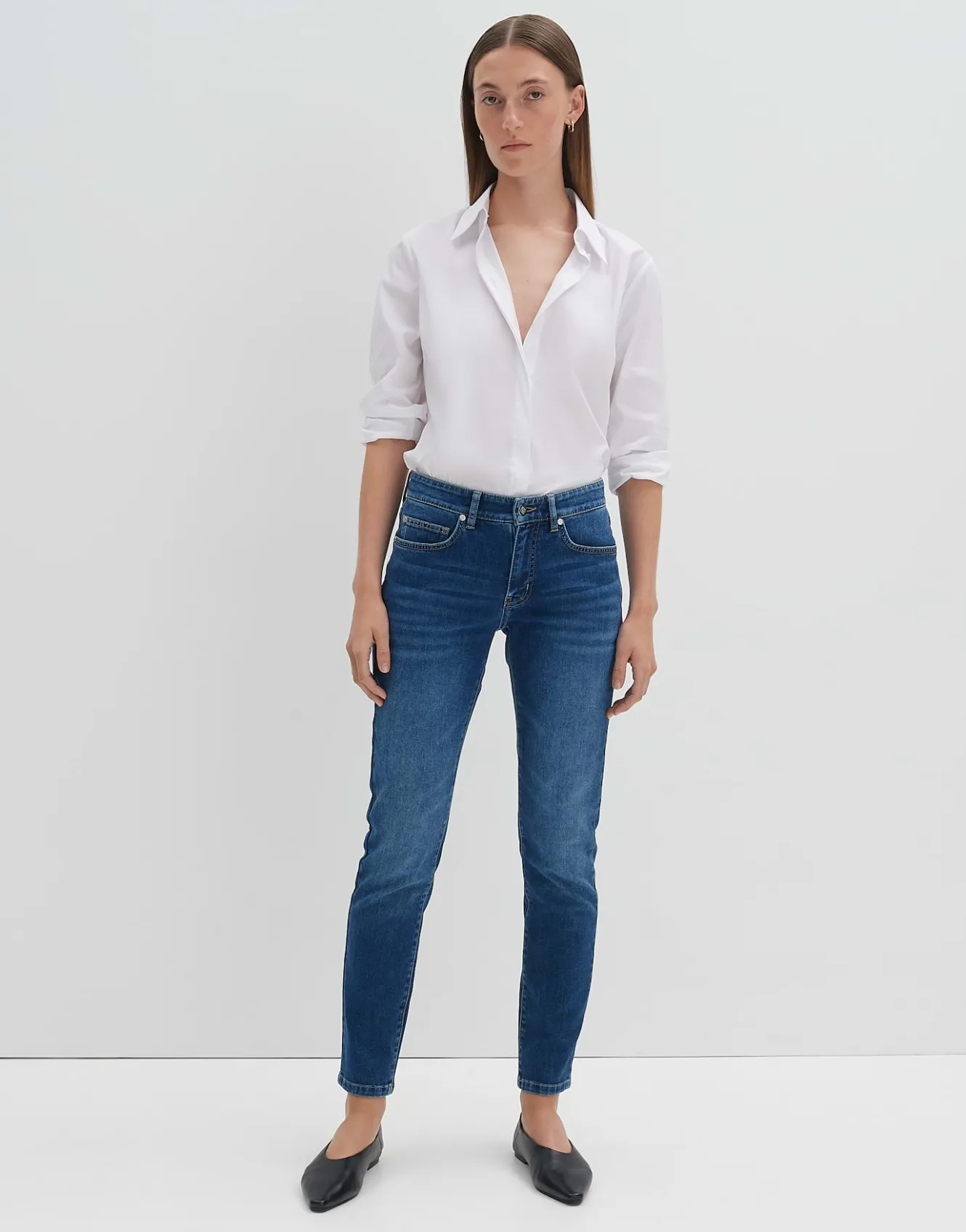 slim_jeans_catia_iconic_blau_online_bestellen_6.webp OPUS Slim Jeans Catia Iconic Blau Online Bestellen^Damen Jeans
