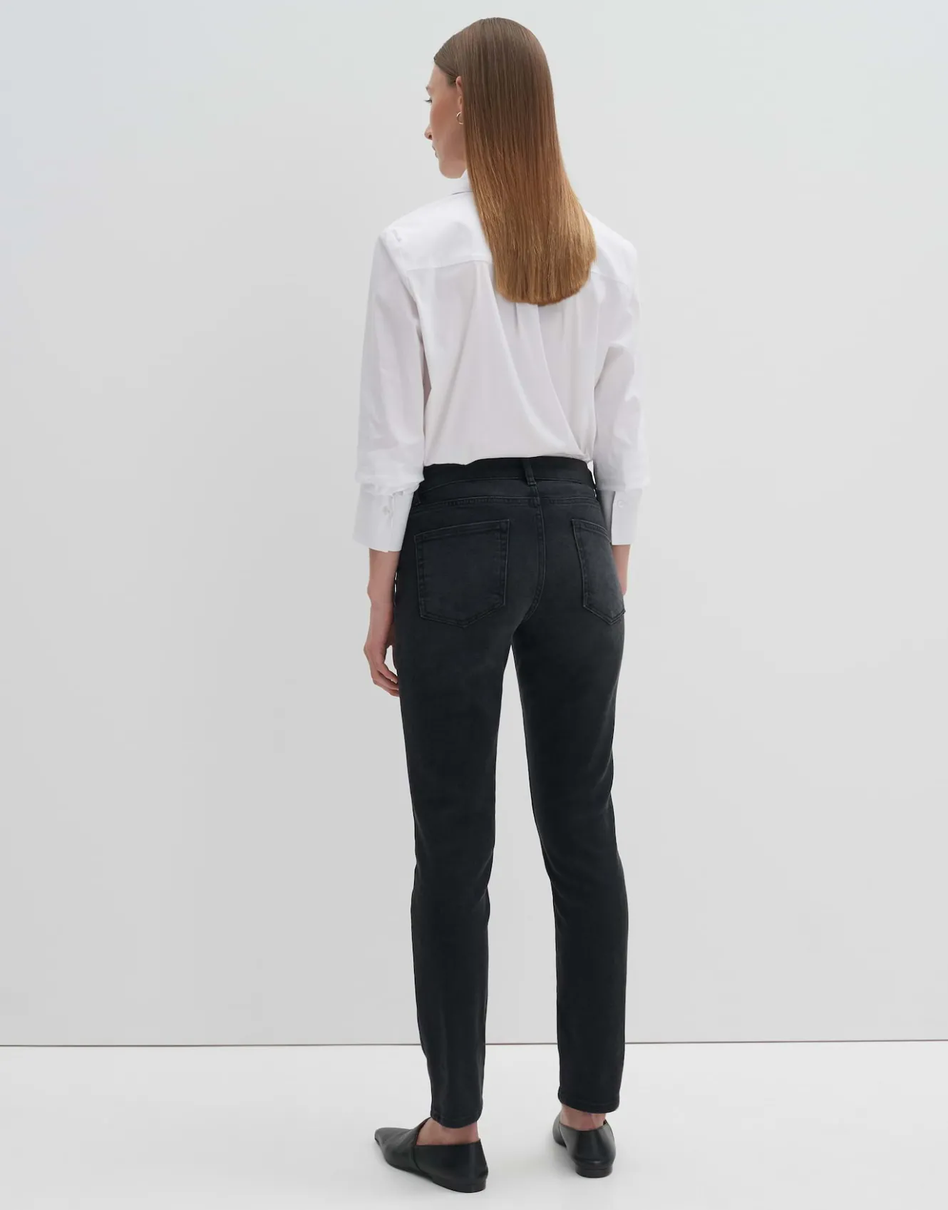 slim_jeans_catia_iconic_schwarz_online_bestellen_2.webp OPUS Slim Jeans Catia Iconic Schwarz Online Bestellen^Damen Jeans
