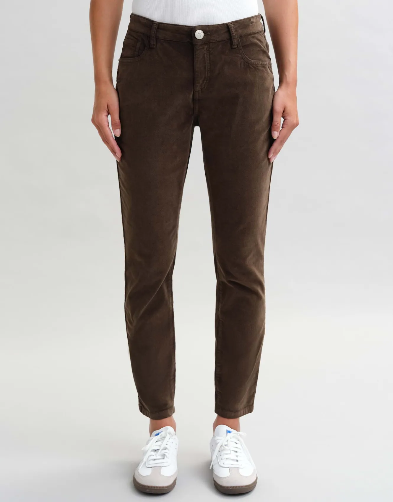 slim_jeans_evita_glazed_braun_online_bestellen_1.webp OPUS Slim Jeans Evita Glazed Braun Online Bestellen^Damen Jeans