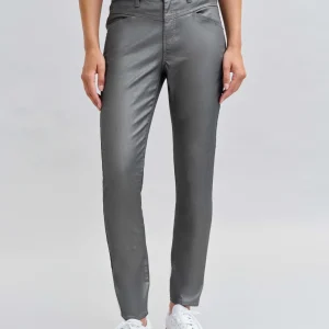 OPUS Slim Jeans Evita Remix Grau Online Bestellen^Damen Hosen
