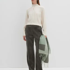 OPUS Stehkragenbluse Zeuna Weiß Online Bestellen^Damen Blusen