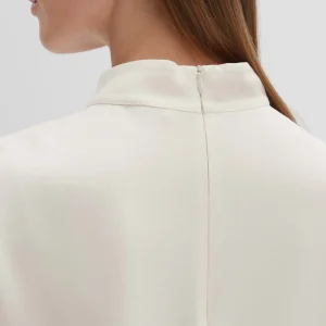 OPUS Stehkragenbluse Zeuna Weiß Online Bestellen^Damen Blusen