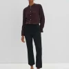 OPUS Stehkragenbluse Ziano Rot Online Bestellen^Damen Blusen
