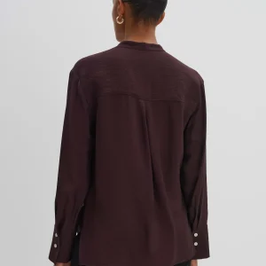 OPUS Stehkragenbluse Ziano Rot Online Bestellen^Damen Blusen