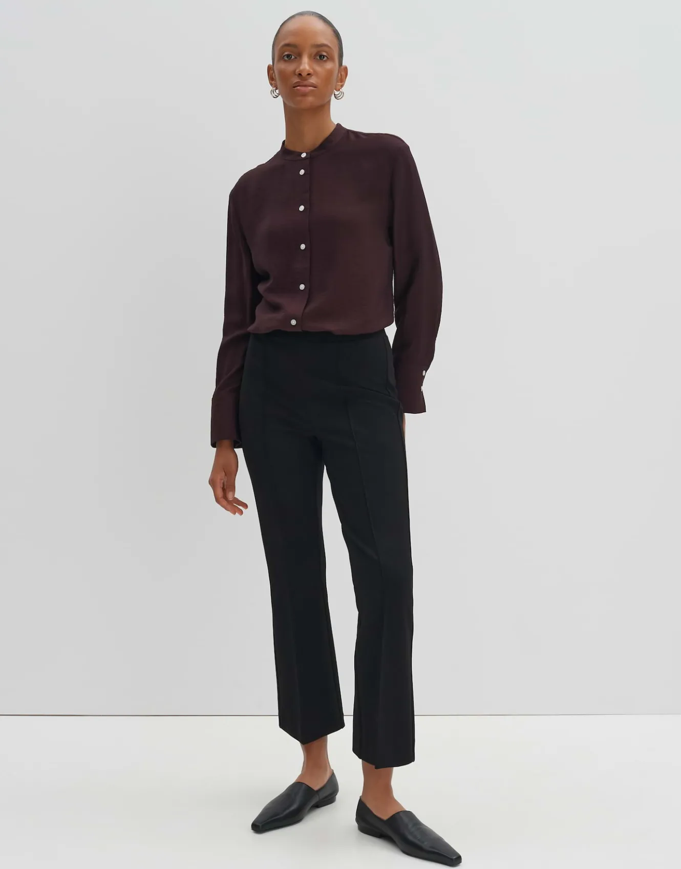 stehkragenbluse_ziano_rot_online_bestellen_5.webp OPUS Stehkragenbluse Ziano Rot Online Bestellen^Damen Blusen