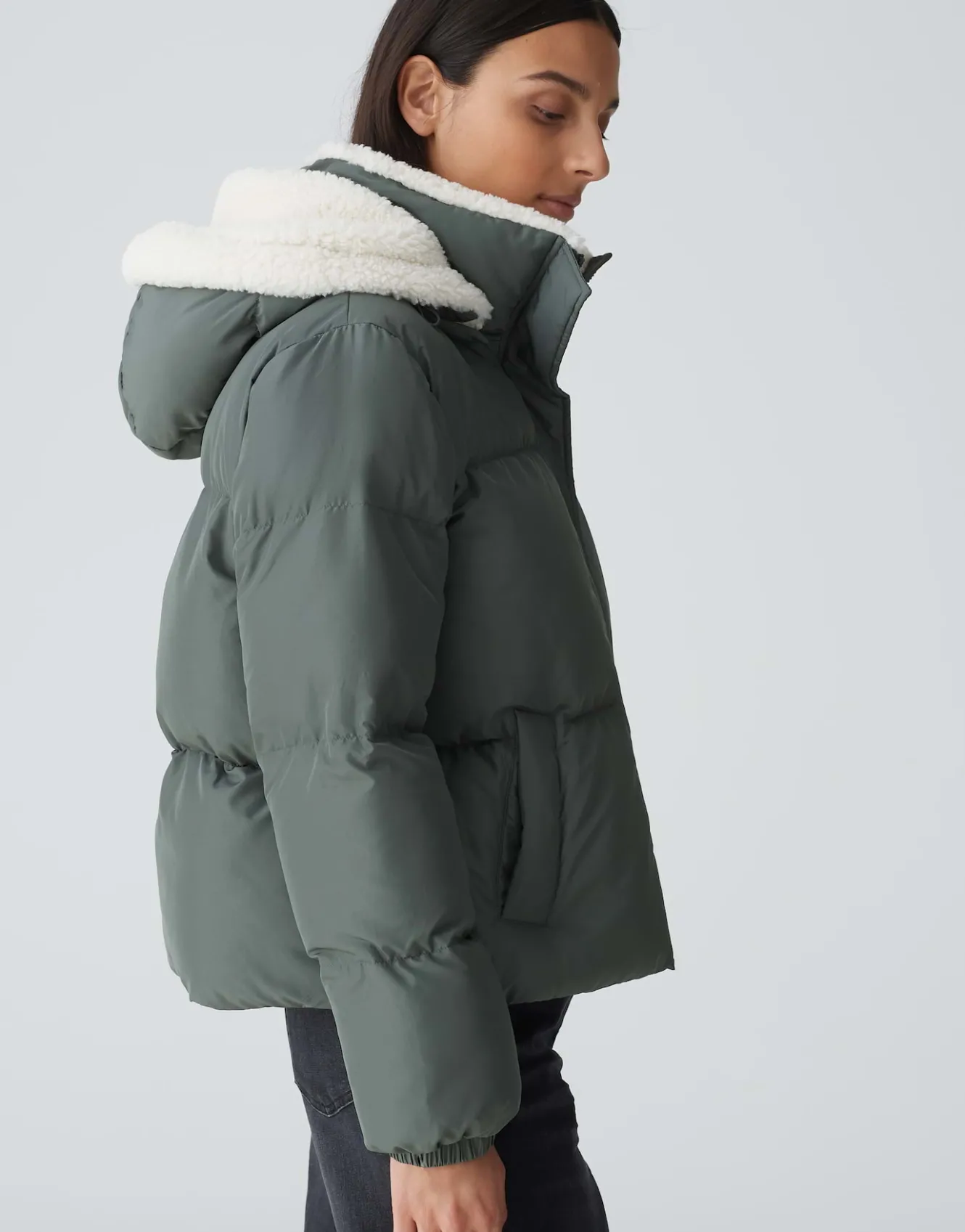 steppjacke_haide_grn_online_bestellen_3.webp OPUS Steppjacke Haide Grün Online Bestellen^Damen Jacken / Mäntel