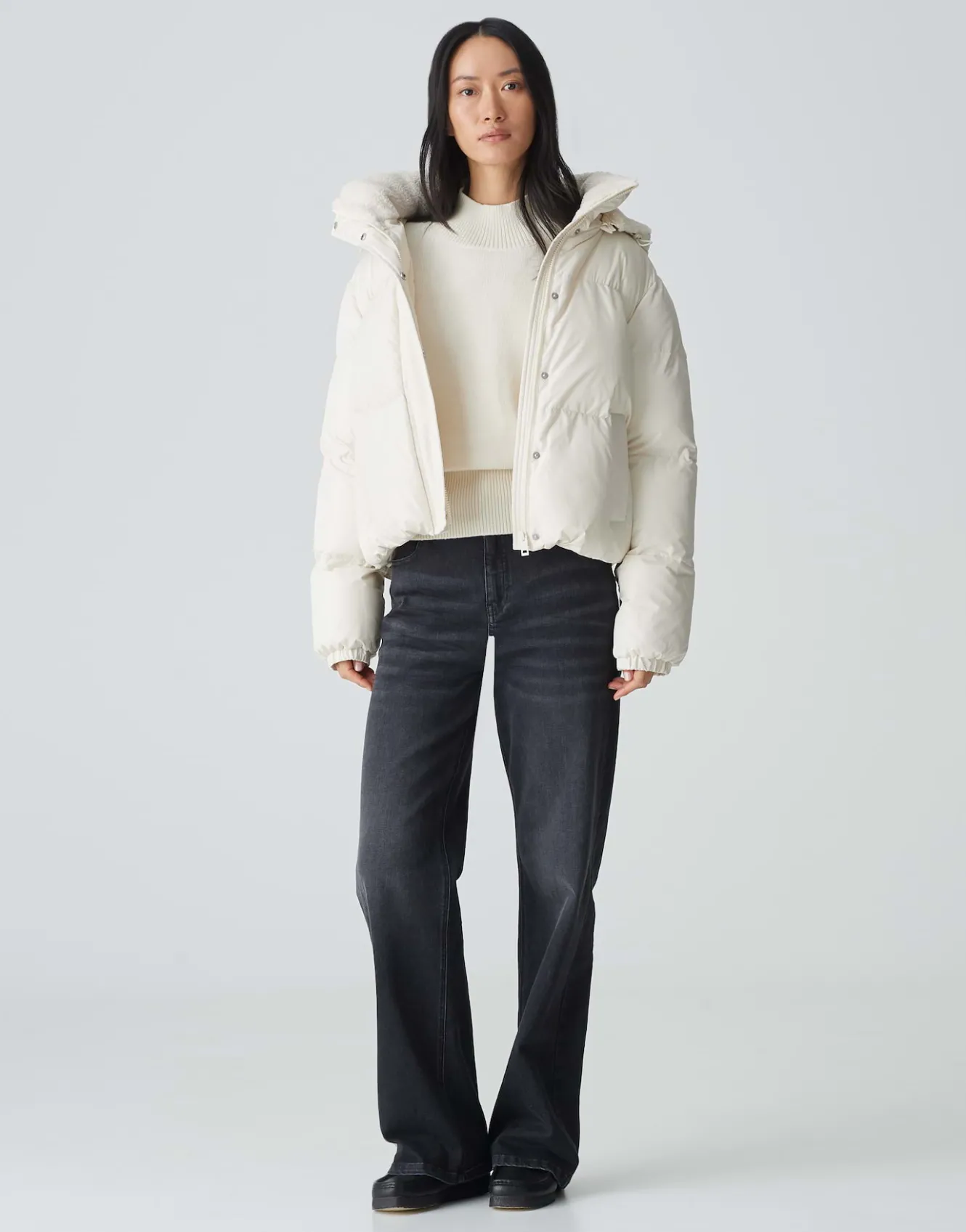 steppjacke_haide_wei_online_bestellen_6.webp OPUS Steppjacke Haide Weiß Online Bestellen^Damen Jacken / Mäntel