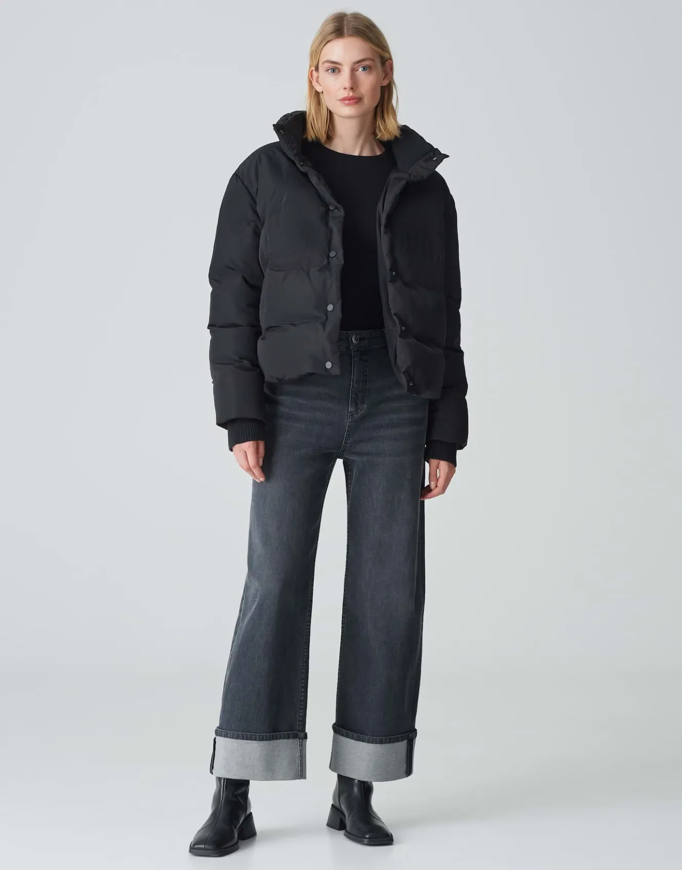 steppjacke_hanotti_schwarz_online_bestellen_6.webp OPUS Steppjacke Hanotti Schwarz Online Bestellen^Damen Jacken / Mäntel