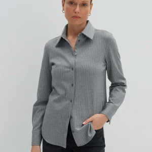 OPUS Streifenbluse Zmarta Grau Online Bestellen^Damen Blusen