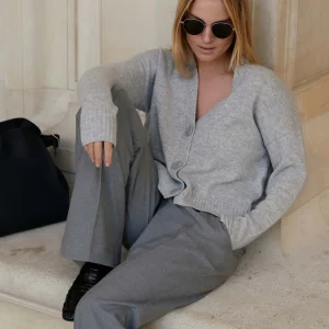 OPUS Strickjacke Tunja Grau Online Bestellen^Damen Strick