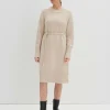 OPUS Strickkleid Qiola Beige Online Bestellen^Damen Strick | Kleider