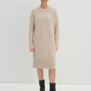 OPUS Strickkleid Qiola Beige Online Bestellen^Damen Strick | Kleider