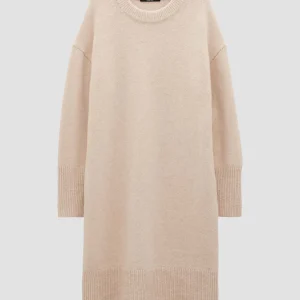 OPUS Strickkleid Qiola Beige Online Bestellen^Damen Strick | Kleider