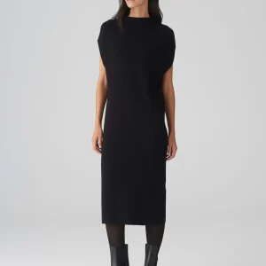 OPUS Strickkleid Wanona Schwarz Online Bestellen^Damen Strick | Kleider