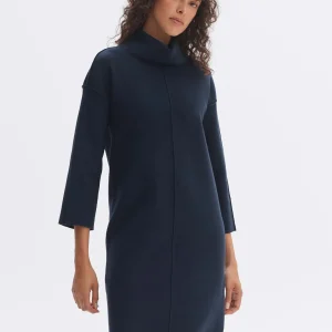OPUS Strickkleid Wingela Blau Online Bestellen^Damen Kleider