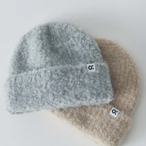 OPUS Strickmütze Acurly Cap Grau Online Bestellen^Damen Accessoires