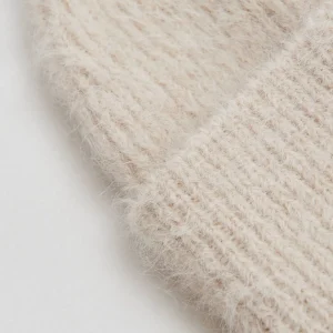 OPUS Strickmütze Beky Fluffy Beige Online Bestellen^Damen Accessoires