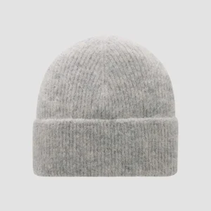 OPUS Strickmütze Beky Fluffy Grau Online Bestellen^Damen Accessoires