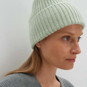 OPUS Strickmütze Beky Soft Grün Online Bestellen^Damen Accessoires