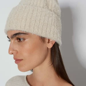 OPUS Strickmütze Blinny Soft Beige Online Bestellen^Damen Accessoires