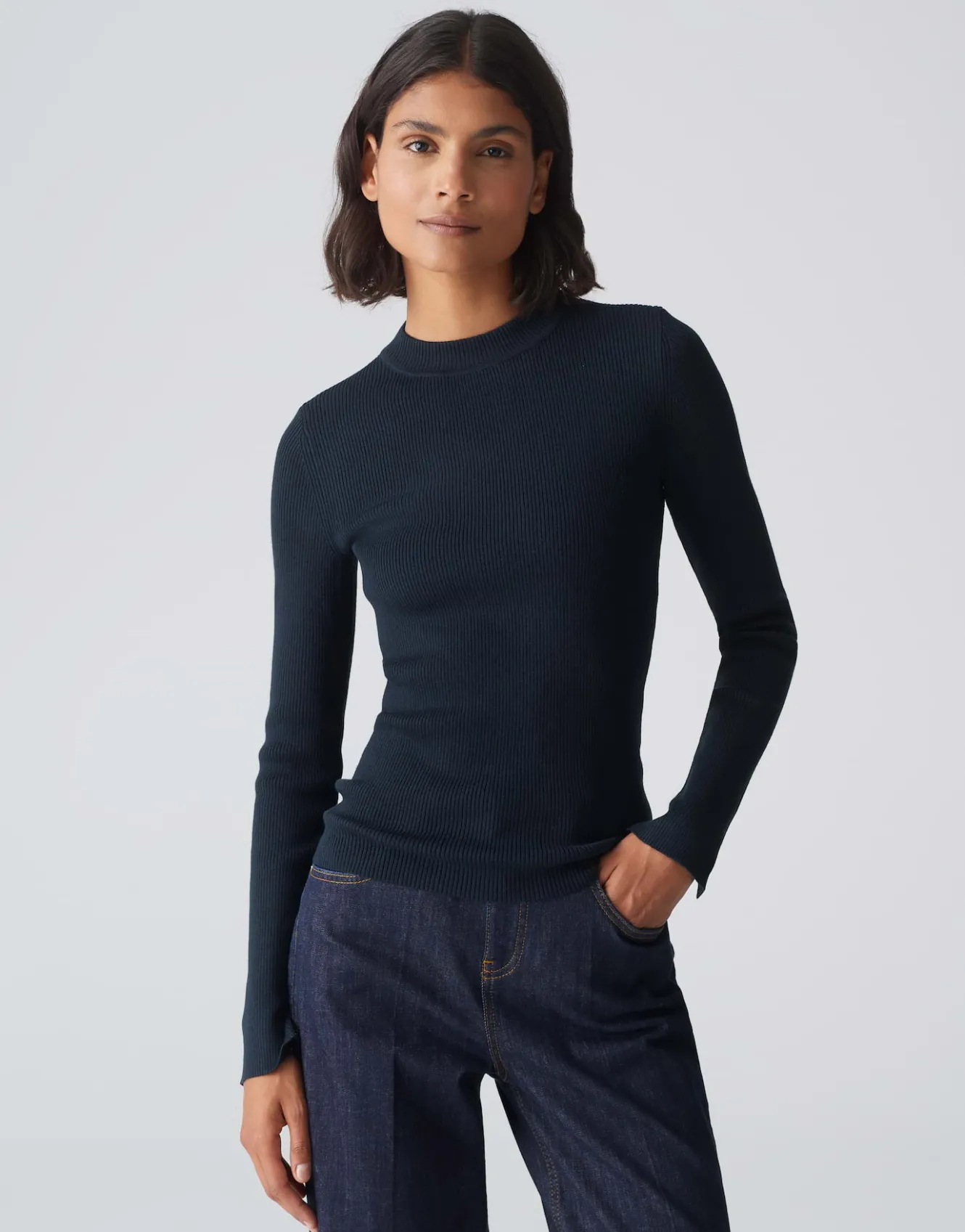 strickpullover_peffo_blau_online_bestellen_1.webp OPUS Strickpullover Peffo Blau Online Bestellen^Damen Strick