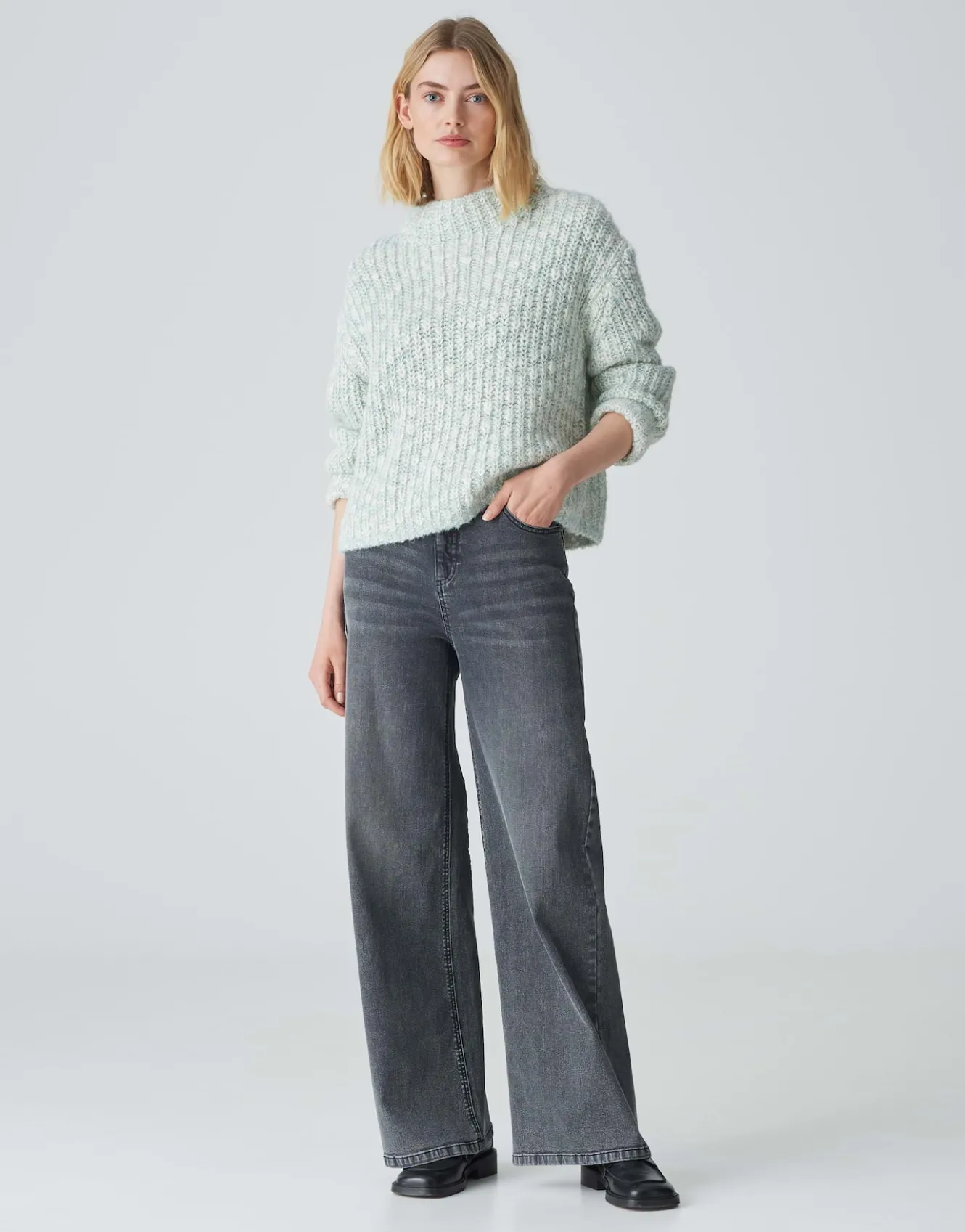 strickpullover_perke_blau_online_bestellen_0.webp OPUS Strickpullover Perke Blau Online Bestellen^Damen Strick