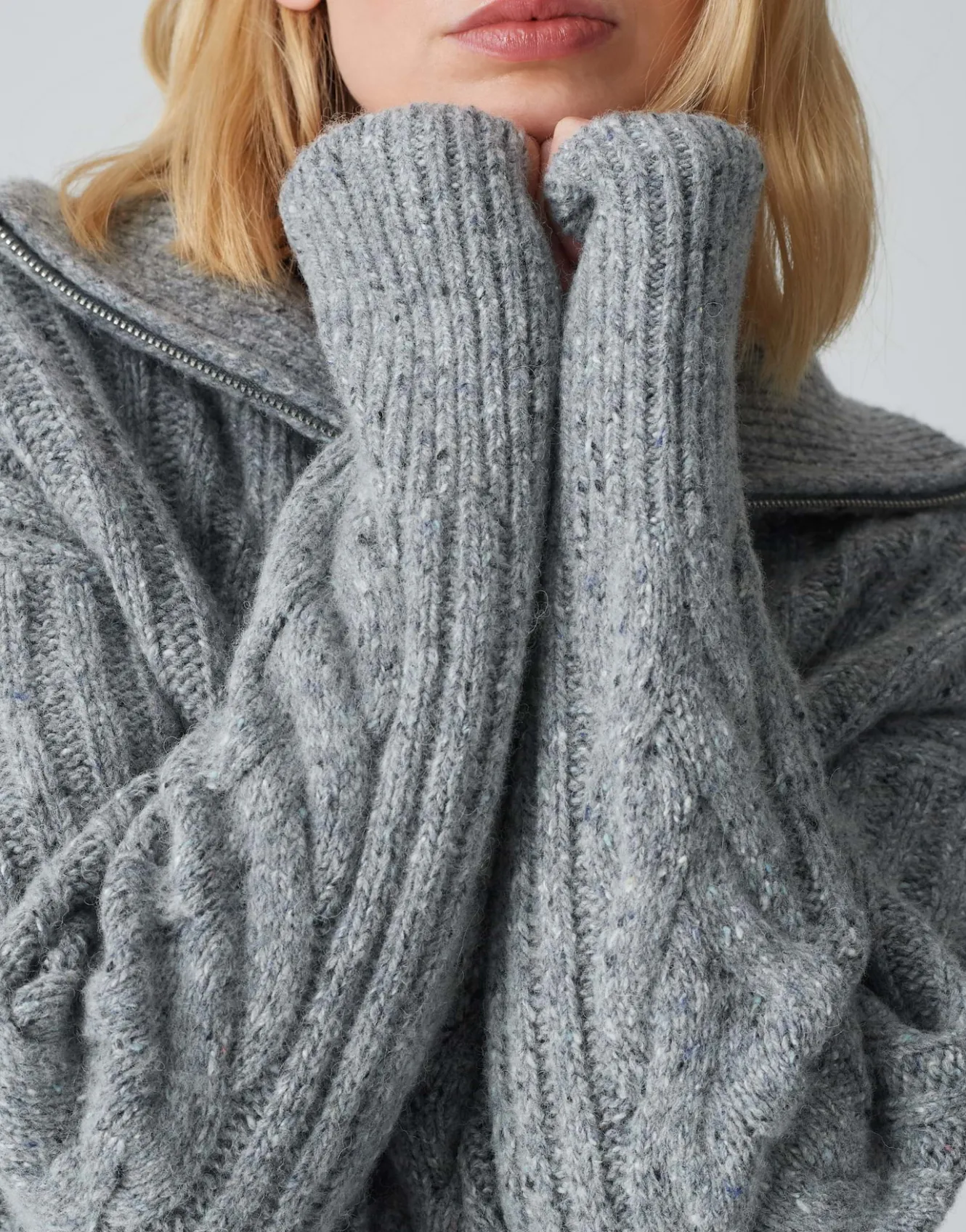 strickpullover_popfy_grau_online_bestellen_4.webp OPUS Strickpullover Popfy Grau Online Bestellen^Damen Strick