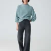 OPUS Strickpullover Pufamo Blau Online Bestellen^Damen Strick