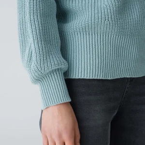 OPUS Strickpullover Pufamo Blau Online Bestellen^Damen Strick