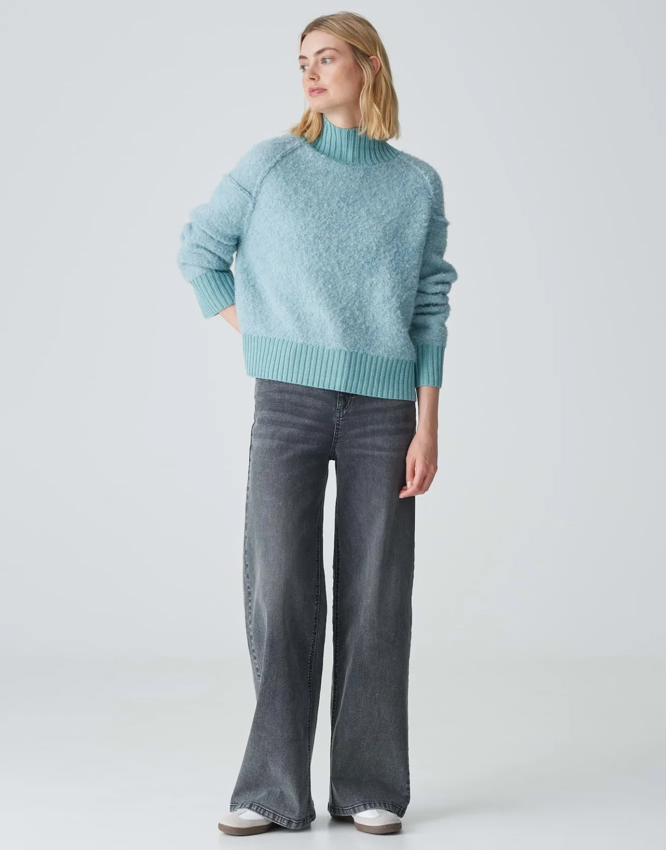 strickpullover_puklana_blau_online_bestellen_0.webp OPUS Strickpullover Puklana Blau Online Bestellen^Damen Strick