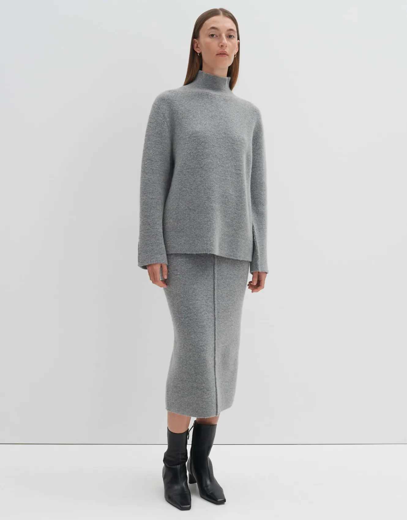 strickpullover_tadita_grau_online_bestellen_5.webp OPUS Strickpullover Tadita Grau Online Bestellen^Damen Strick