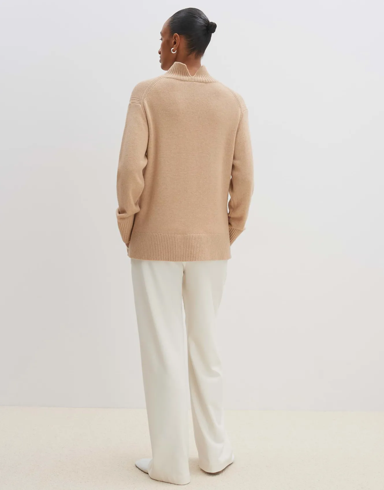 strickpullover_tahila_beige_online_bestellen_2.webp OPUS Strickpullover Tahila Beige Online Bestellen^Damen Strick