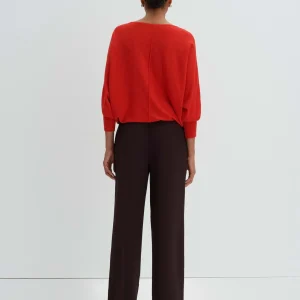 OPUS Strickpullover Taliya Detail Rot Online Bestellen^Damen Strick