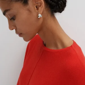 OPUS Strickpullover Taliya Detail Rot Online Bestellen^Damen Strick