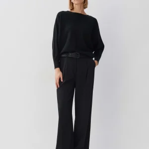 OPUS Strickpullover Taliya Detail Schwarz Online Bestellen^Damen Strick