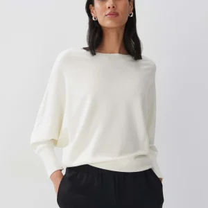 OPUS Strickpullover Taliya Detail Weiß Online Bestellen^Damen Strick