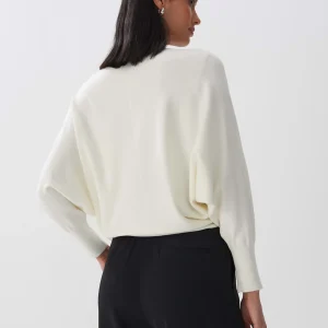OPUS Strickpullover Taliya Detail Weiß Online Bestellen^Damen Strick