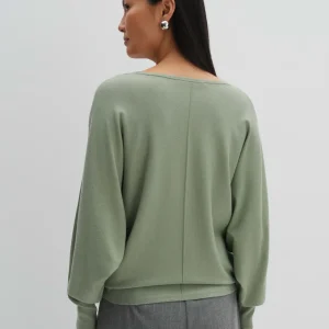 OPUS Strickpullover Taliya Line Grün Online Bestellen^Damen Strick