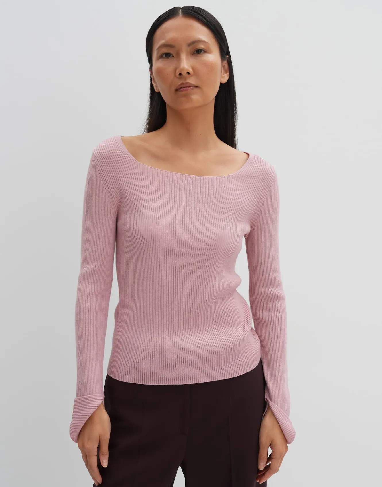 strickpullover_tamea_ros_online_bestellen_1.webp OPUS Strickpullover Tamea Rosé Online Bestellen^Damen Strick