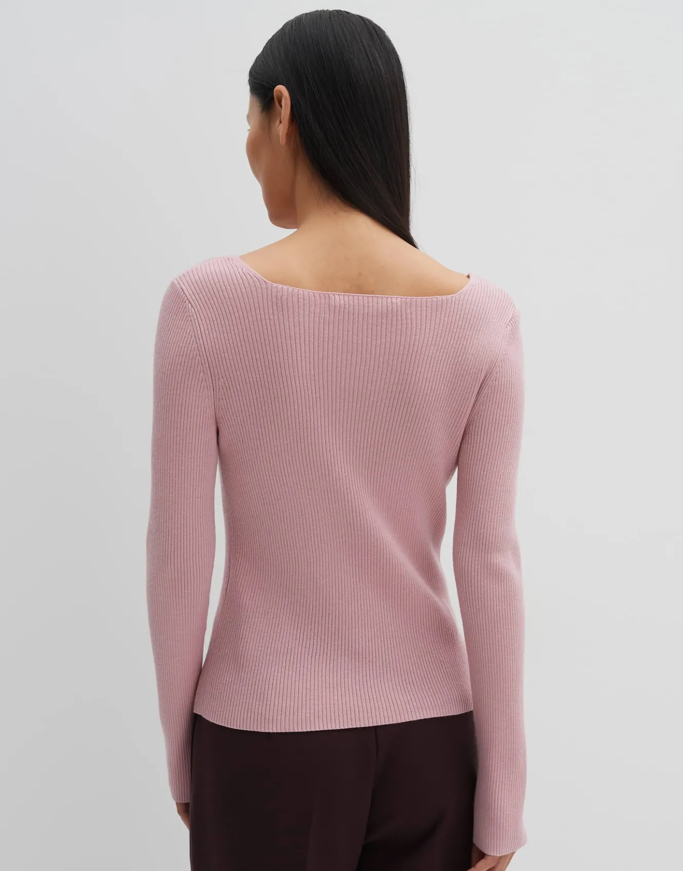 strickpullover_tamea_ros_online_bestellen_2.webp OPUS Strickpullover Tamea Rosé Online Bestellen^Damen Strick