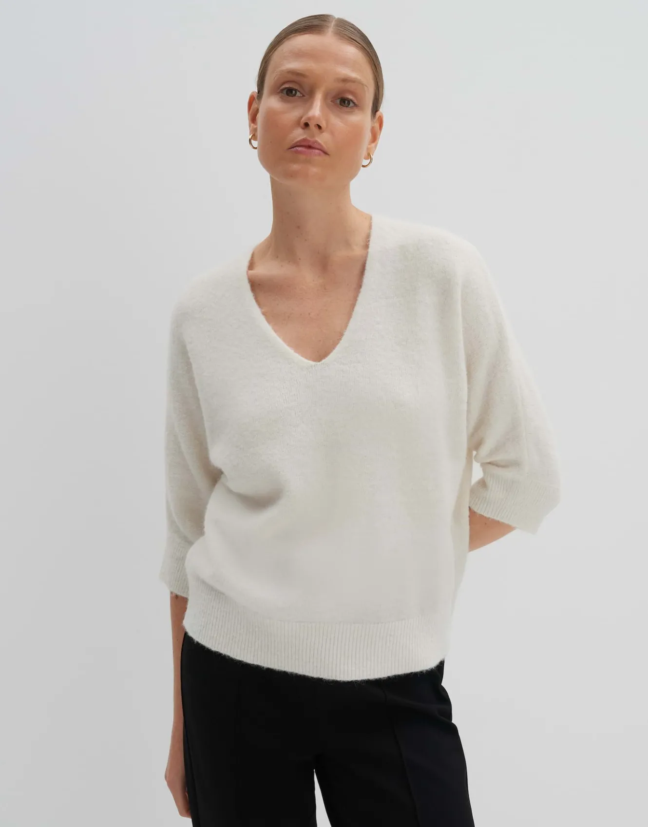 strickpullover_tamita_pure_wei_online_bestellen_1.webp OPUS Strickpullover Tamita Pure Weiß Online Bestellen^Damen Strick