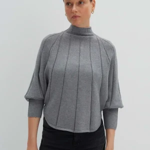 OPUS Strickpullover Tanima Grau Online Bestellen^Damen Strick