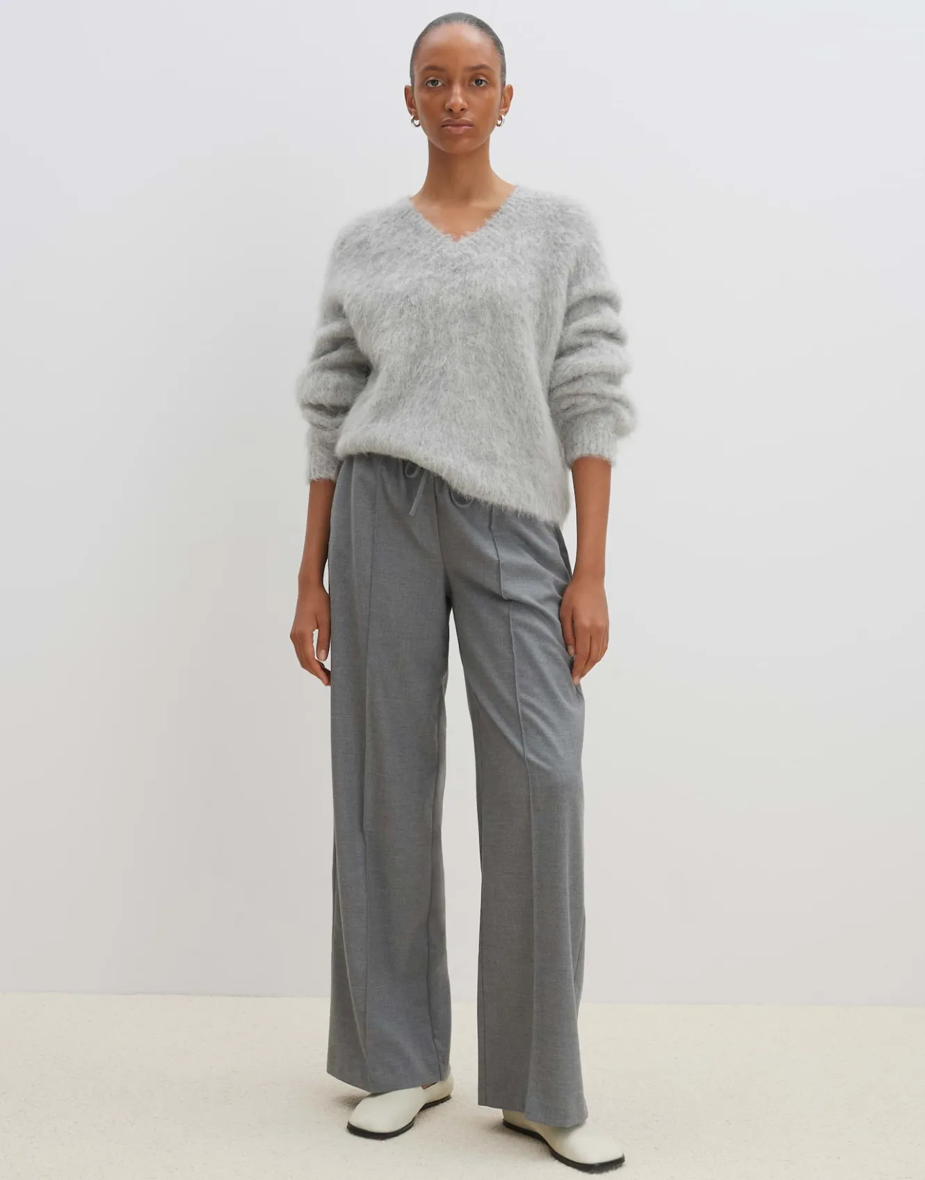 strickpullover_tanyara_grau_online_bestellen_0.webp OPUS Strickpullover Tanyara Grau Online Bestellen^Damen Strick