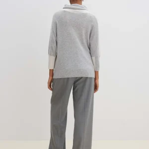 OPUS Strickpullover Temily Grau Online Bestellen^Damen Strick
